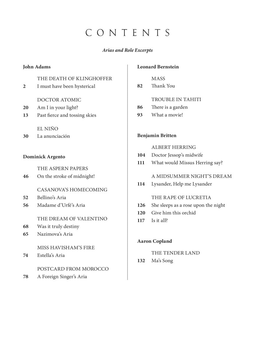 Boosey & Hawkes Opera Anthology – Mezzo-Soprano