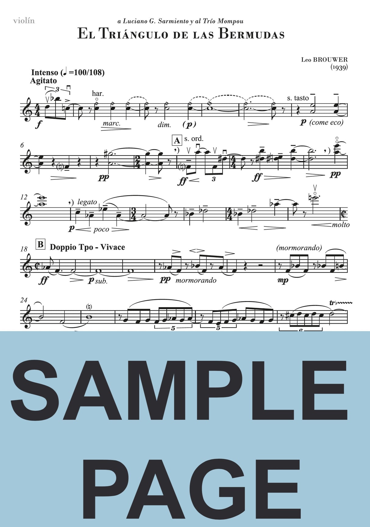 Brouwer: El Triángulo de las Bermudas