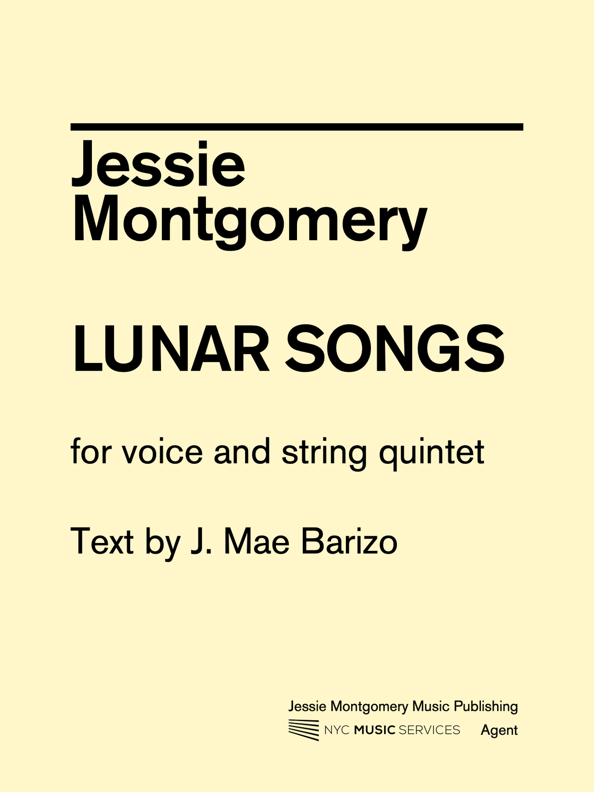 Montgomery: Lunar Songs