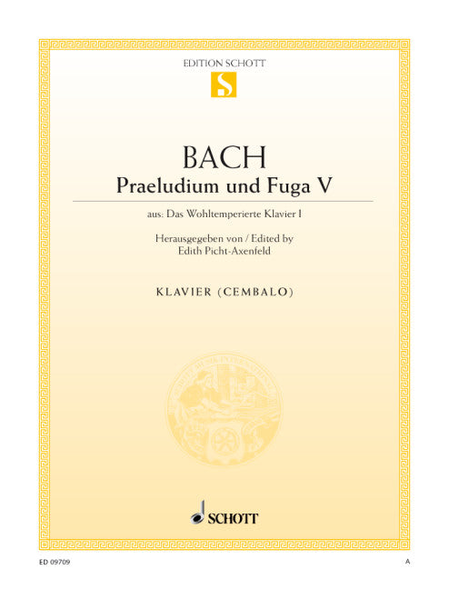 Bach: Prelude and Fugue in D Major, BWV 850