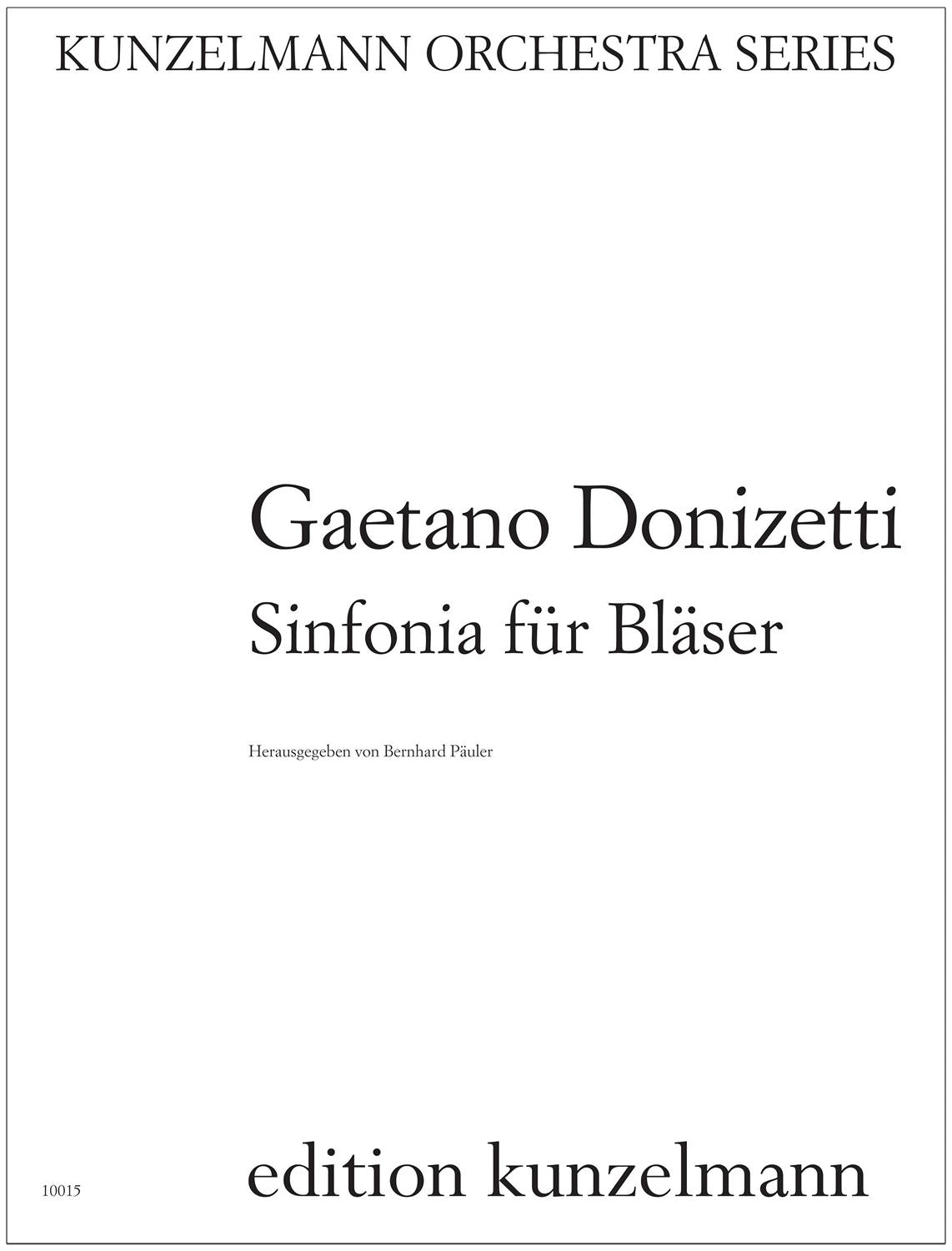 Donizetti: Sinfonia for Winds in G Minor, A. 509