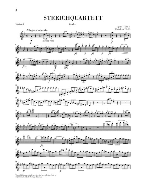 Haydn: String Quartets - Volume 11 (Op. 77 and Op. 103)