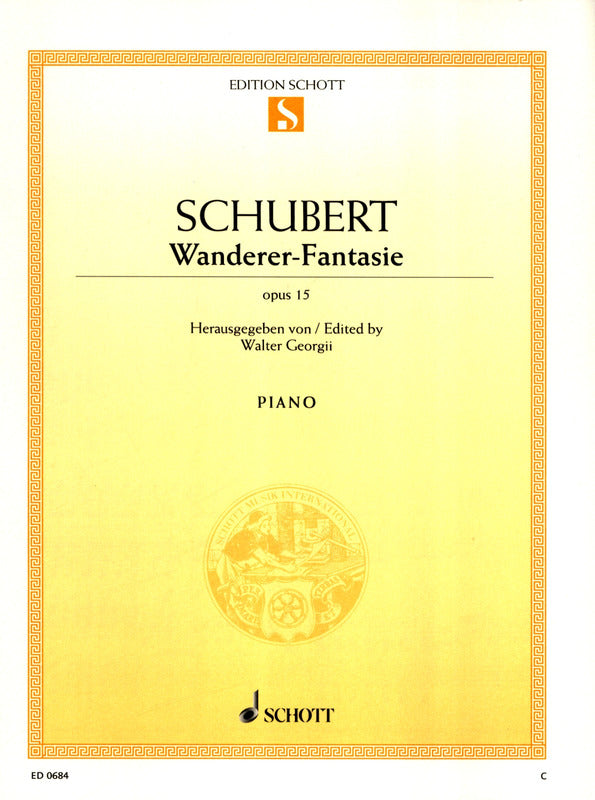 Schubert: Fantasy in C Major, Op. 15, D 760 ("Wanderer Fantasy")
