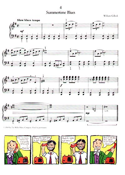 Hello, Mister Gillock! Hello, Carl Czerny!