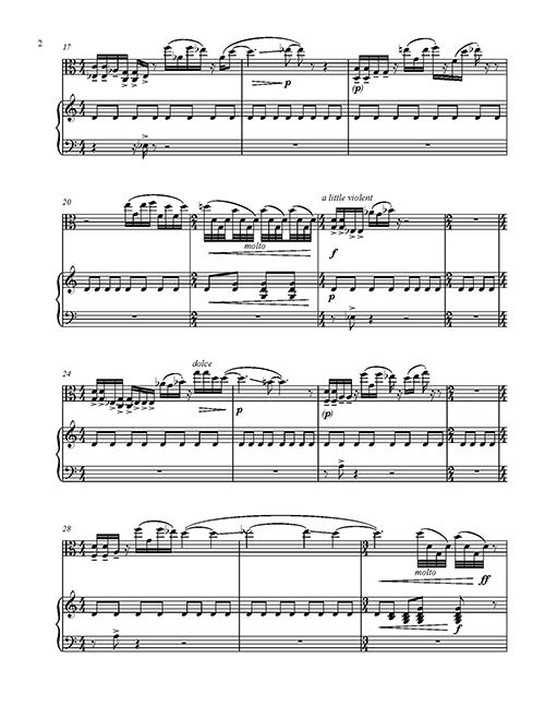 Mazzoli: Tooth and Nail (Version for Viola & Electronics)