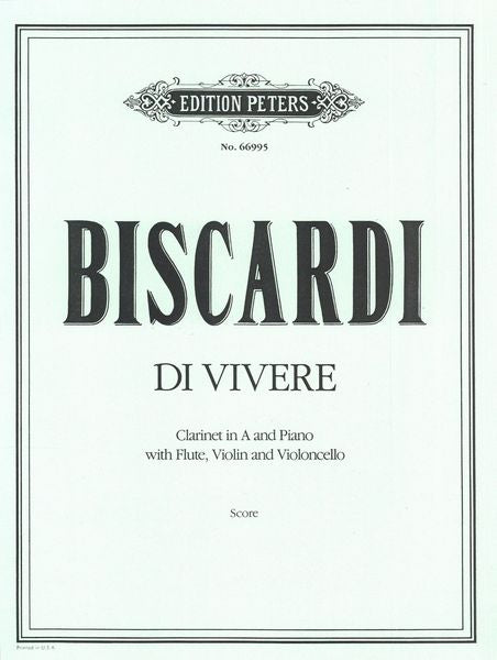 Biscardi: Di Vivere