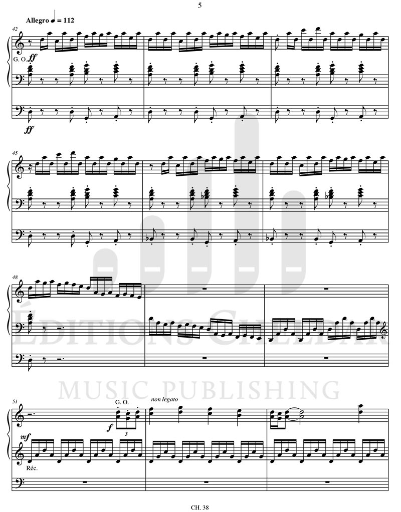 Bédard: Prélude et Toccata sur "Victimae Paschali Laudes"