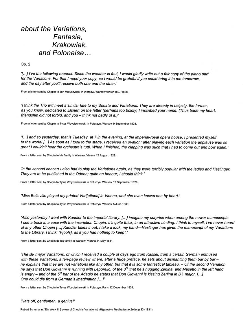 Chopin: Concert Works for Piano and Orchestra, Opp. 2, 13, 14 & 22