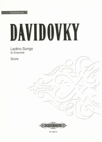 Davidovsky: Ladino Songs