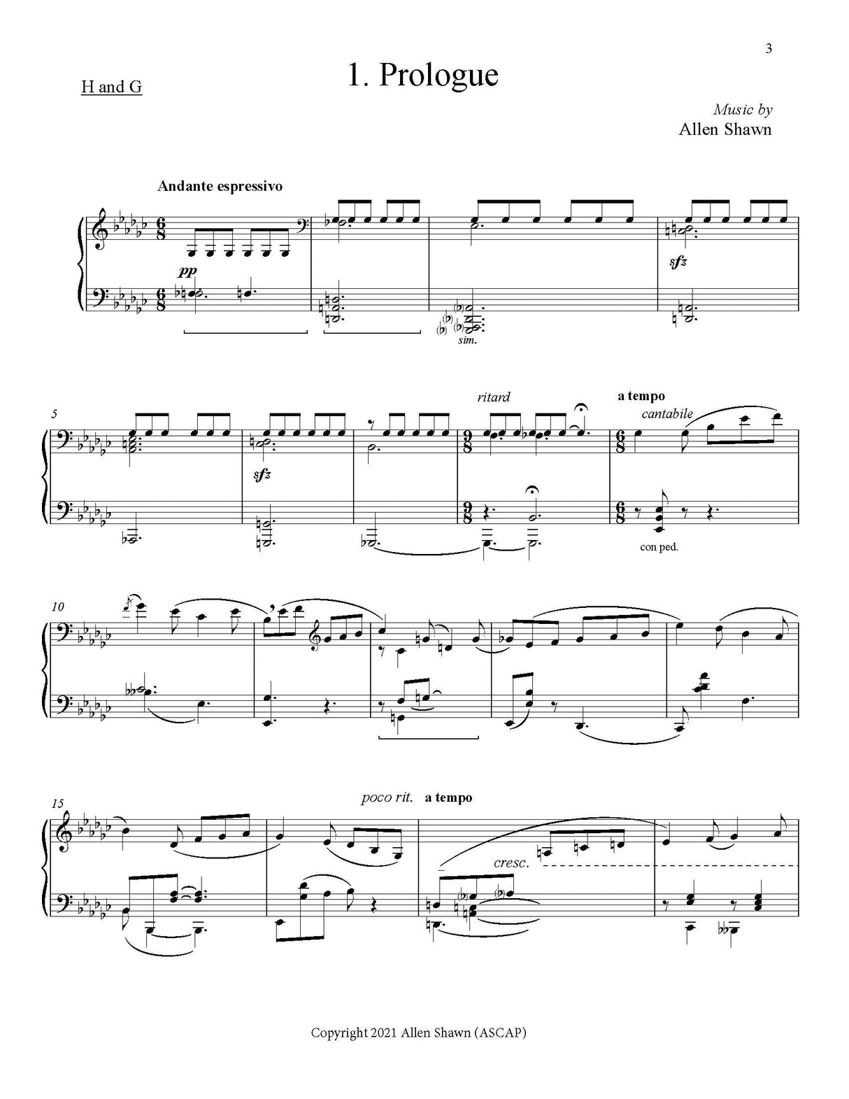 Shawn: H & G, a Great and Terrible Story