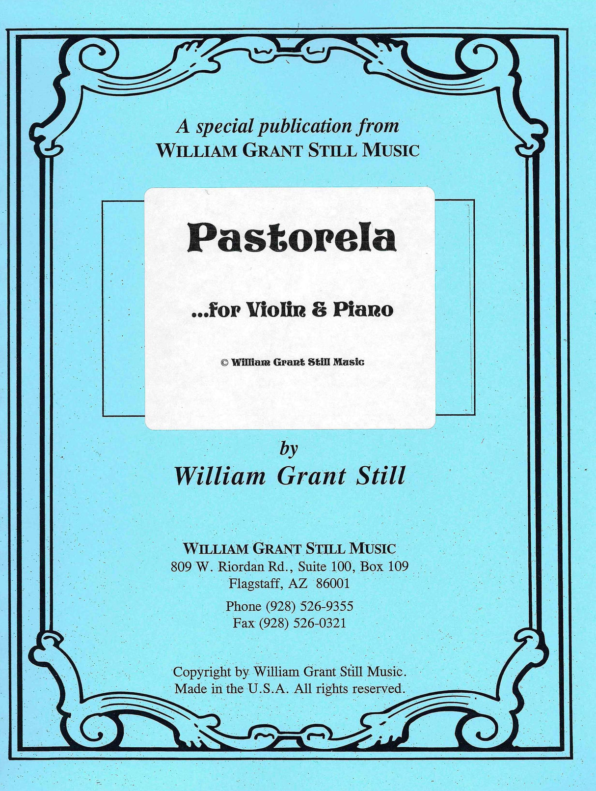 Still: Pastorela for Violin & Piano