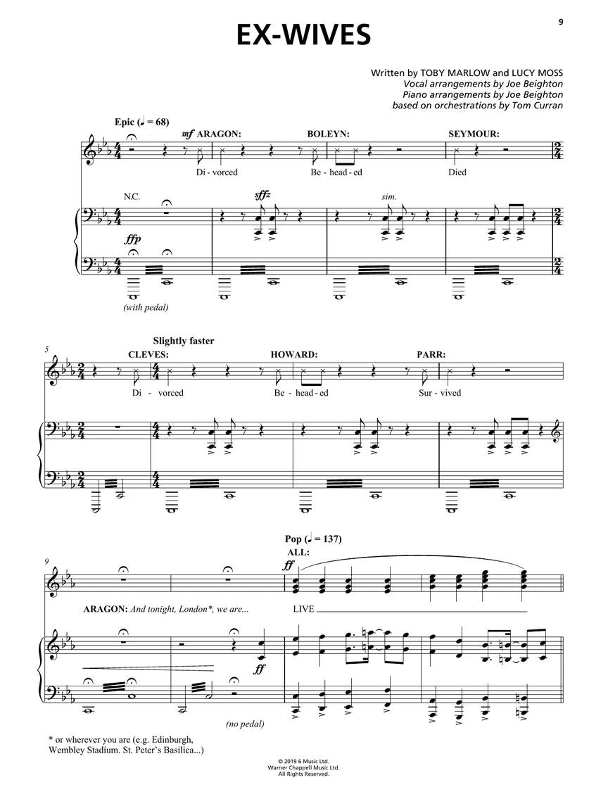 Moss: Six: The Musical