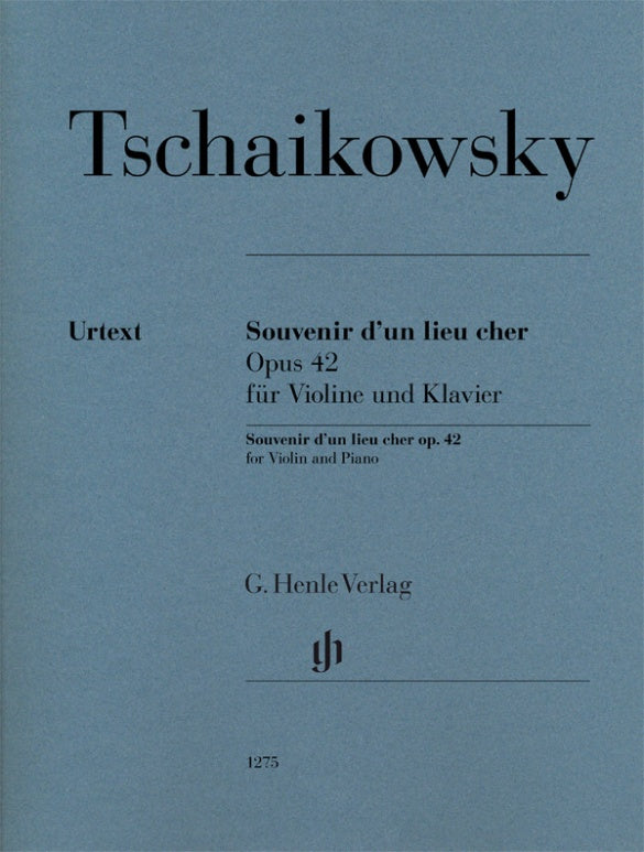 Tchaikovsky: Souvenir d'un lieu cher, Op. 42