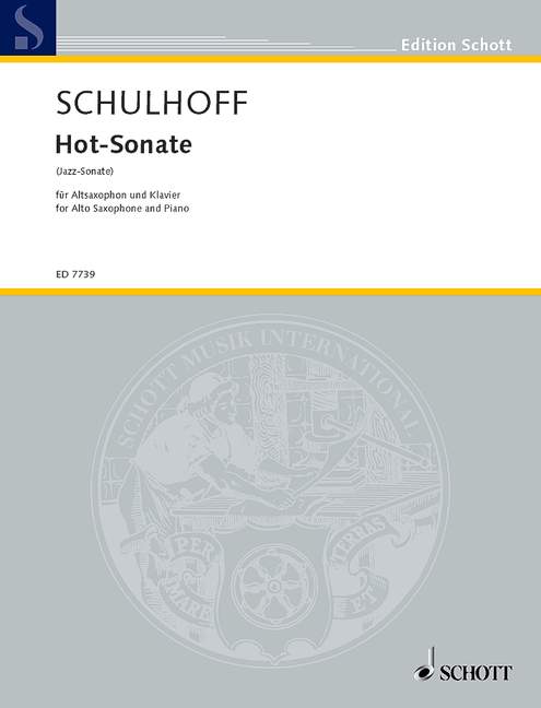 Schulhoff: Hot-Sonata (Jazz Sonata)