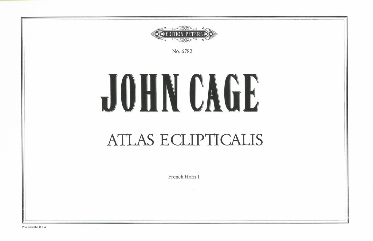 Cage: Atlas Eclipticalis