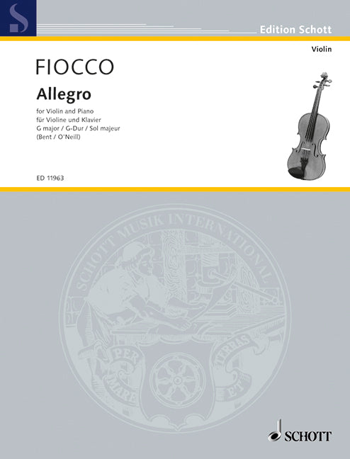 Fiocco: Allegro in G Major