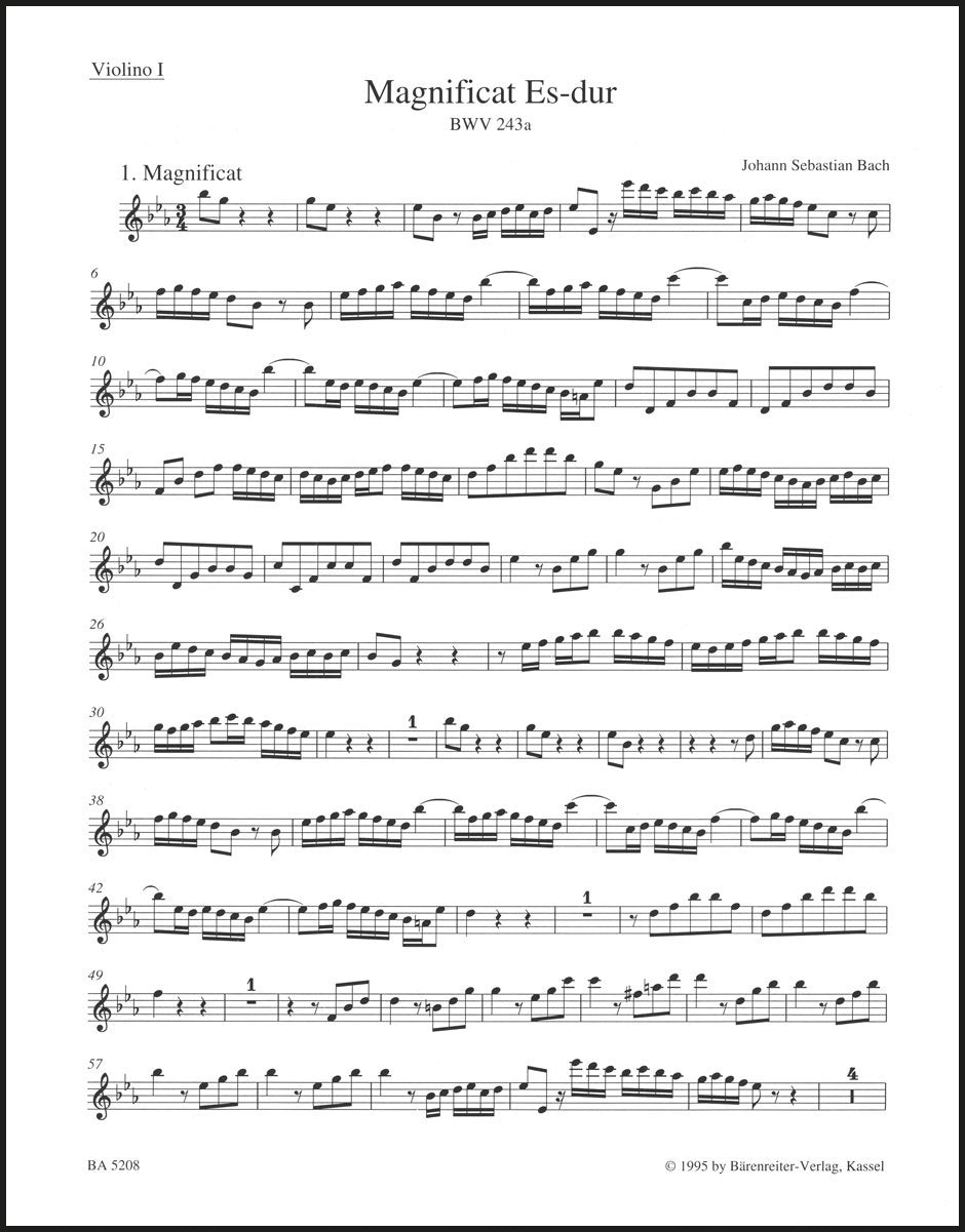 Bach: Magnificat in E-flat Major, BWV 243a