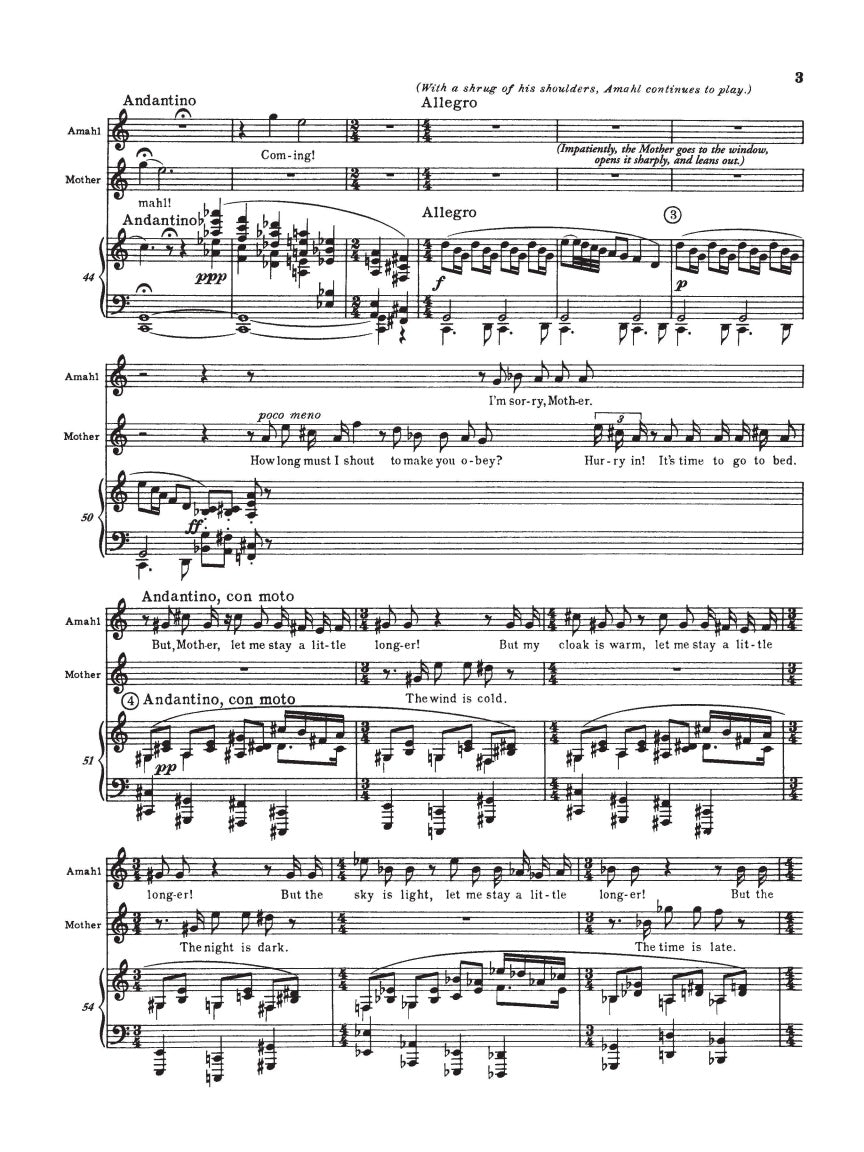 Menotti: Amahl and the Night Visitors