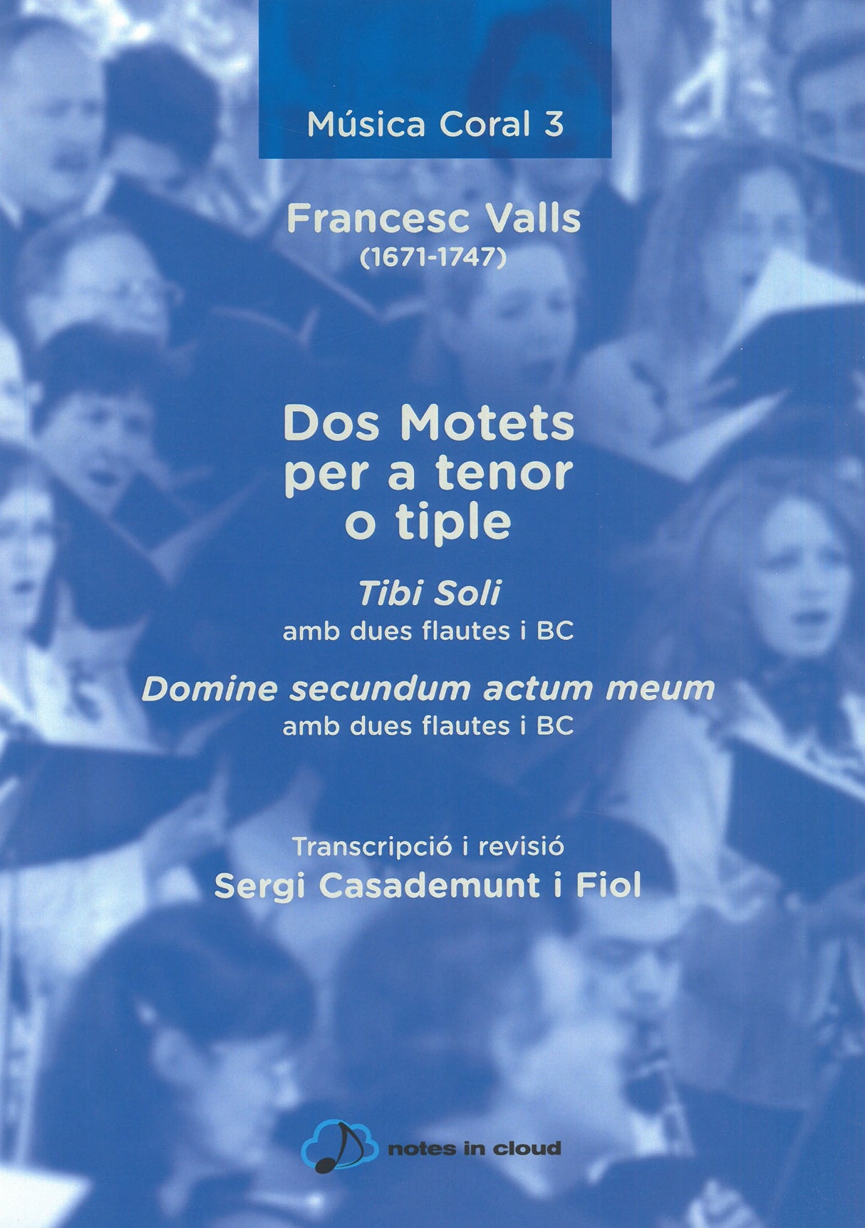 Valls: Dos Motets per a tenor o tiple