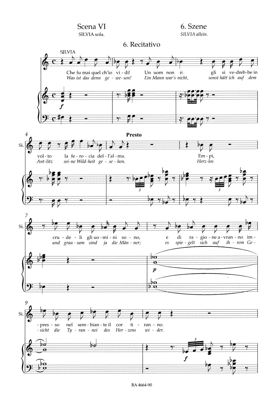 Haydn: L'isola disabitata, Hob.XXVIII:9