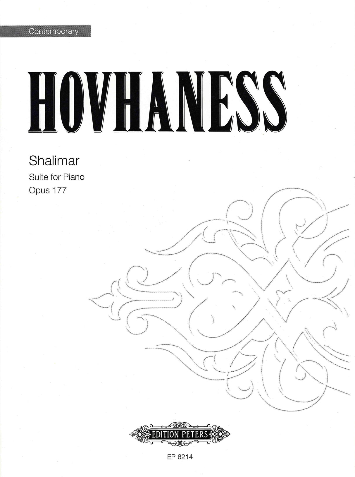 Hovhaness: Shalimar, Op. 177