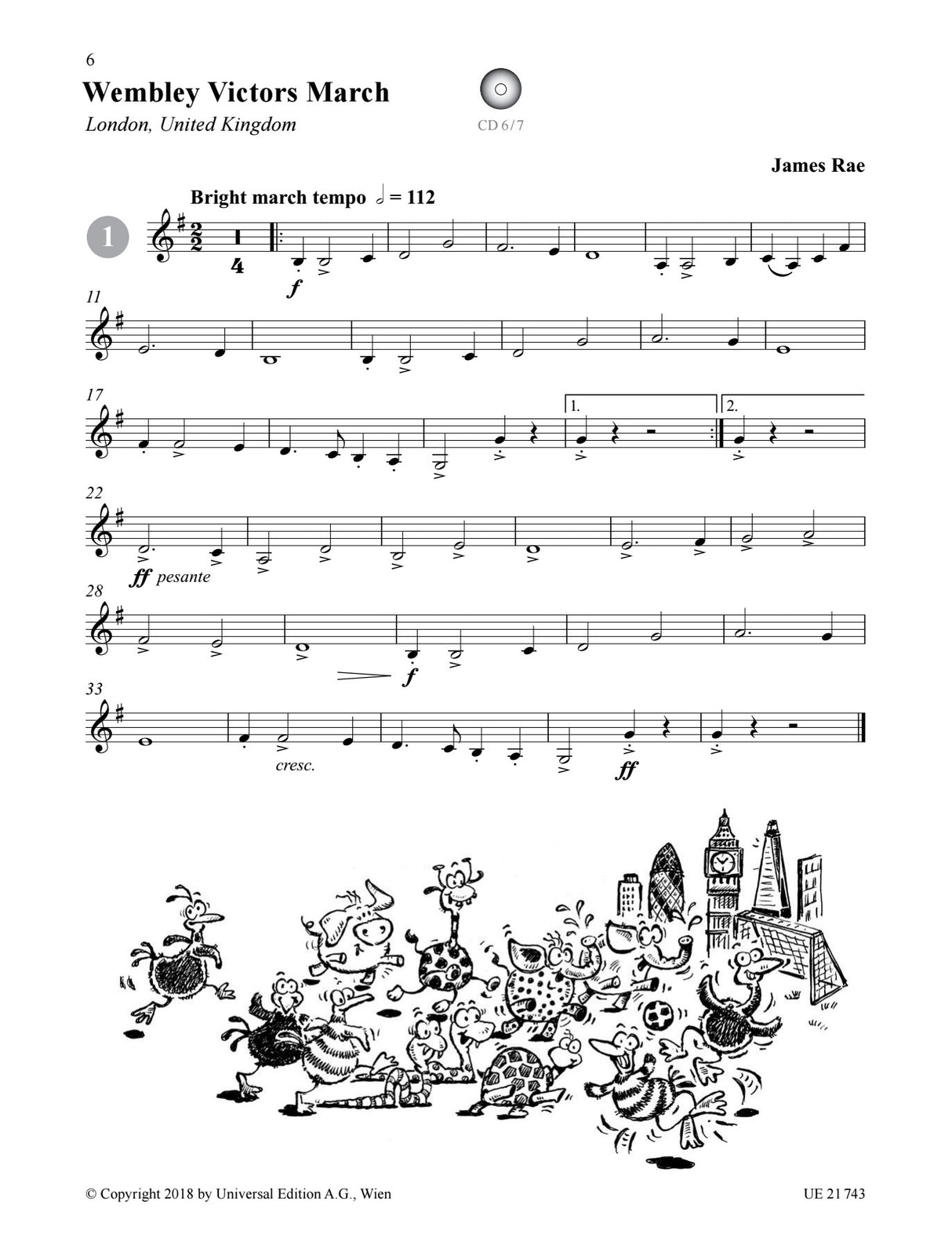 Rae: City Snapshots for Clarinet