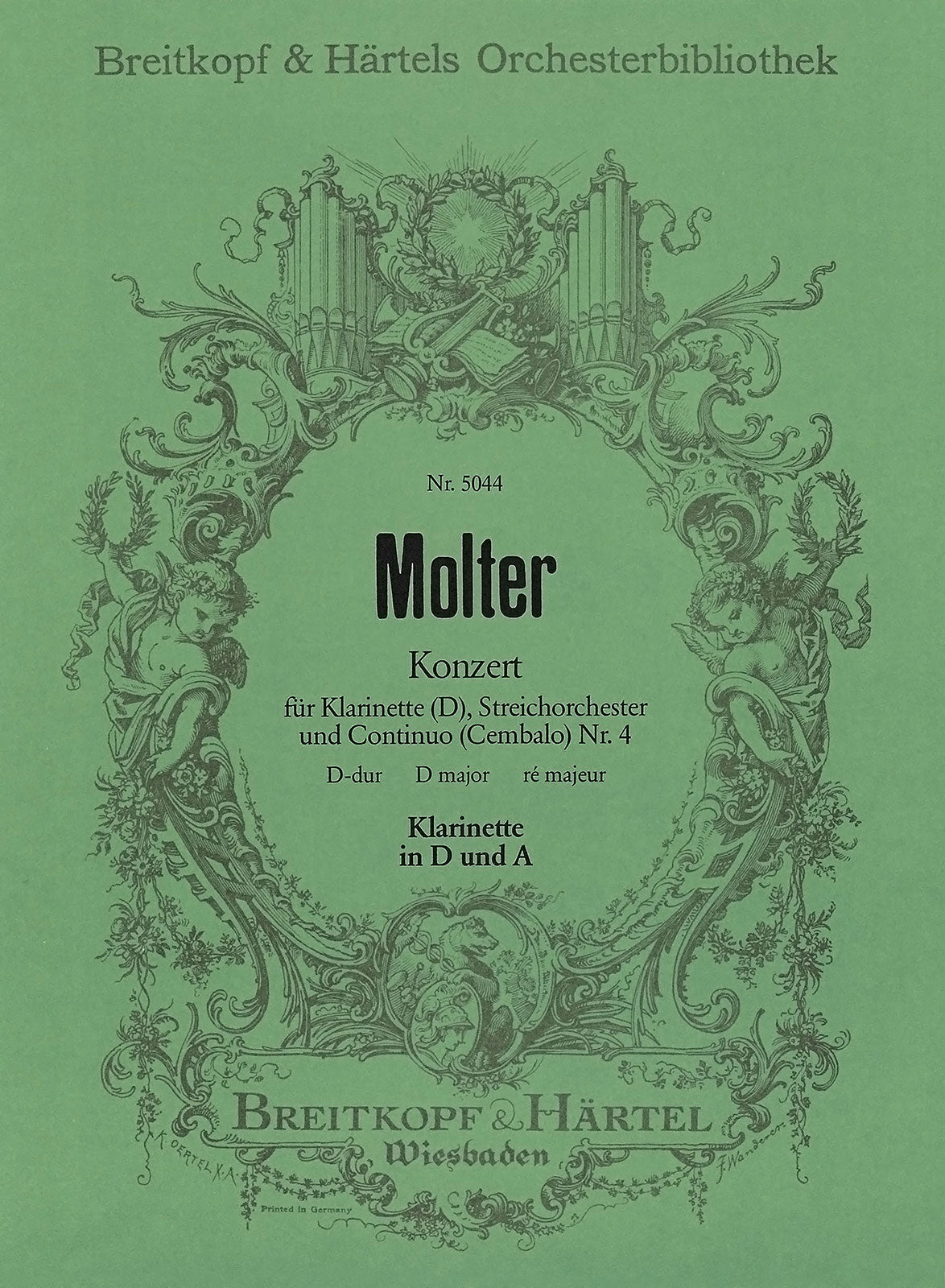 Molter: Clarinet Concerto No. 4 in D Major