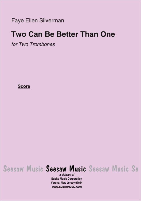 Silverman: Two Can Be Better Than One