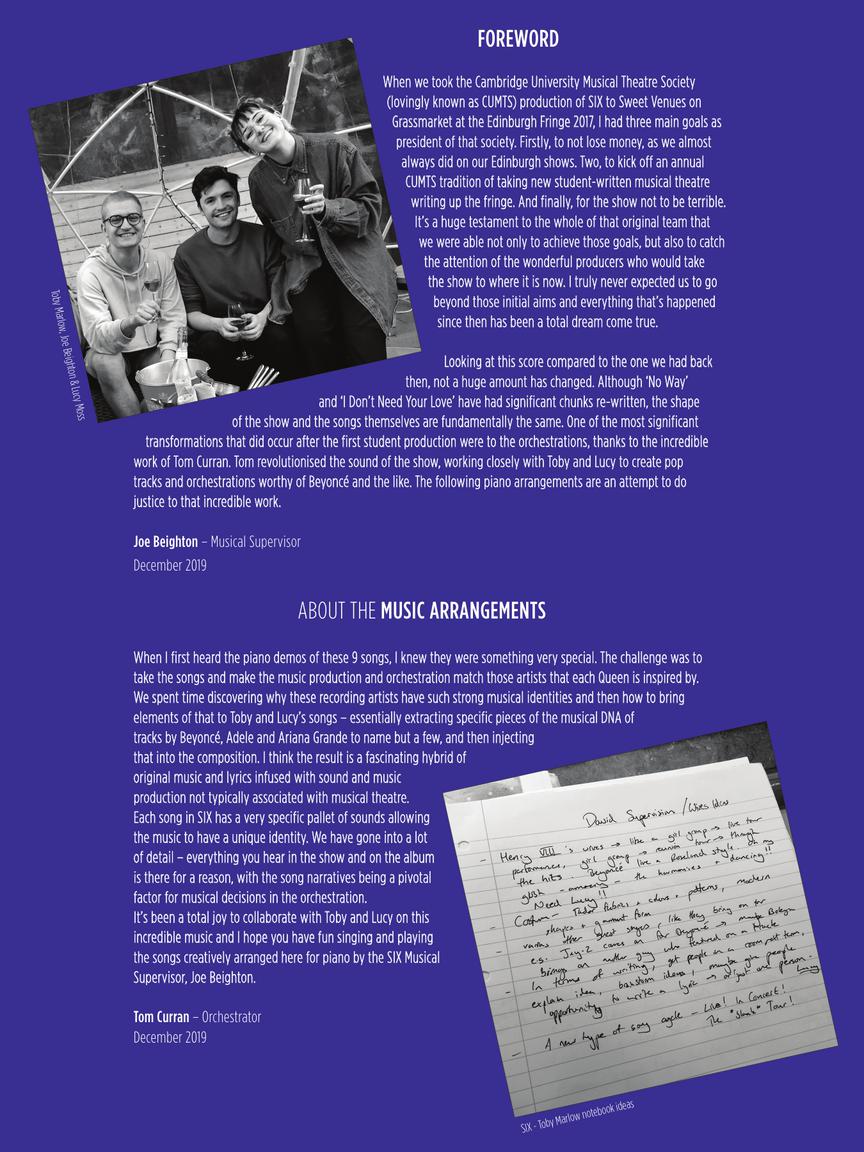 Moss: Six: The Musical