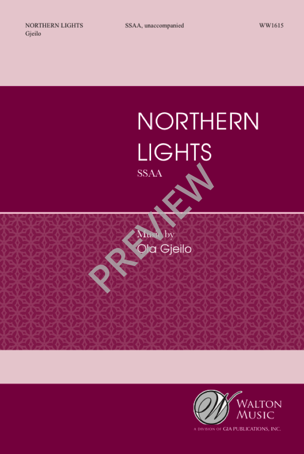 Gjeilo: Northern Lights (SSAA)