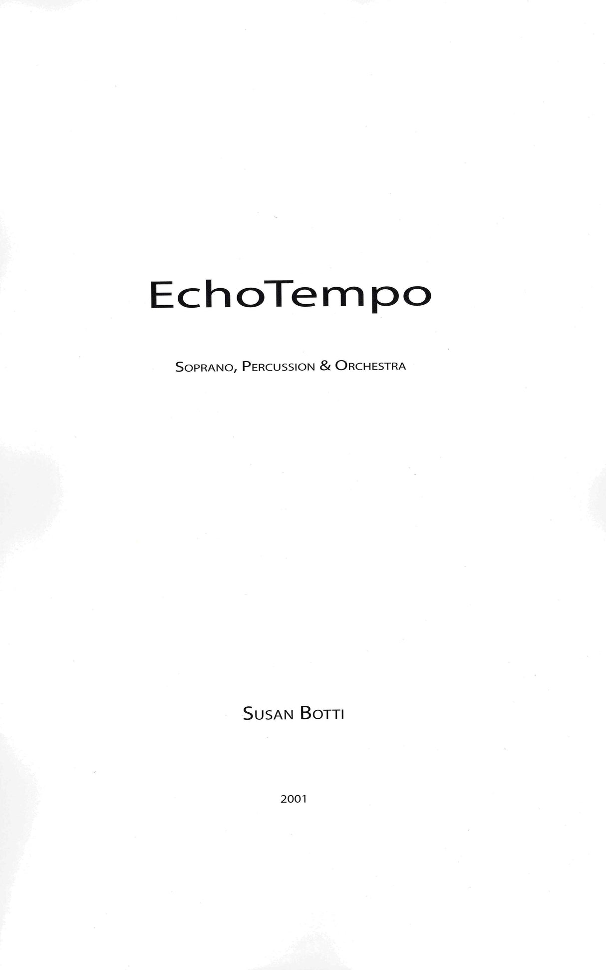 Botti: EchoTempo