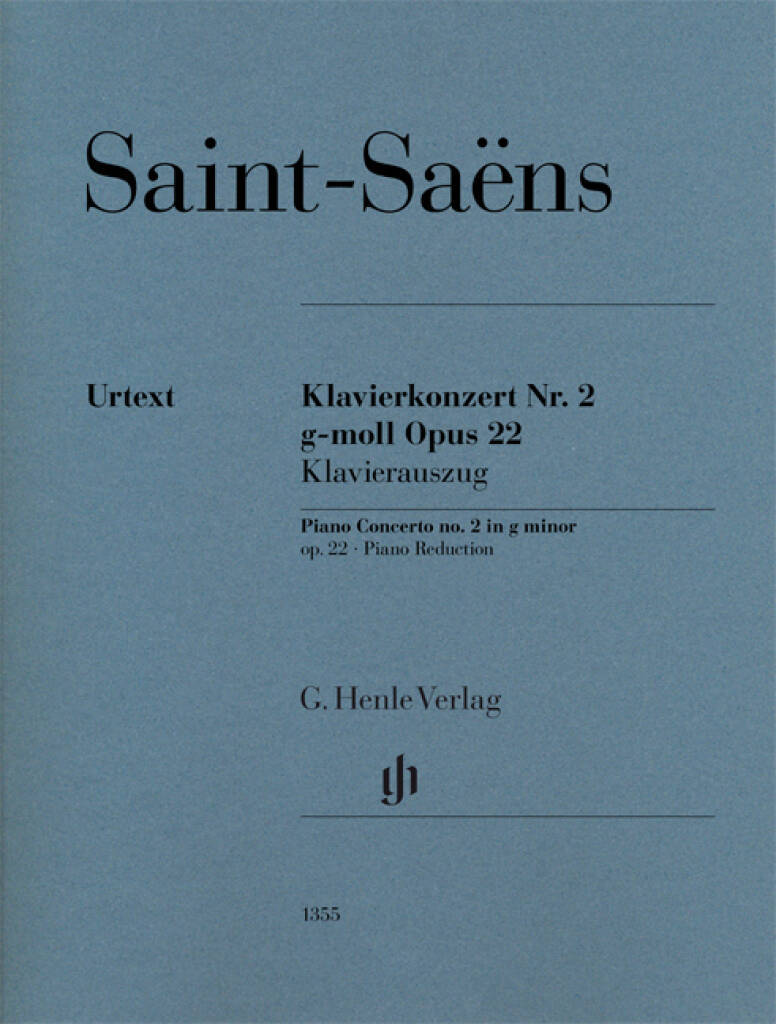 Saint-Saëns: Piano Concerto No. 2 in G Minor, Op. 22