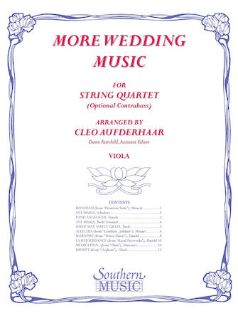 More Wedding Music for String Quartet