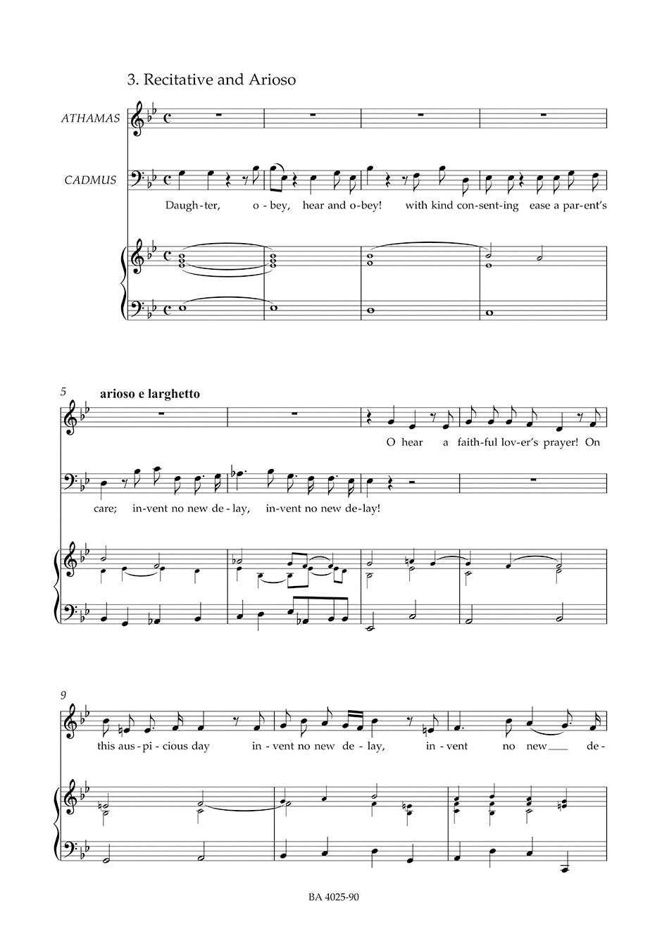 Handel: Semele, HWV 58