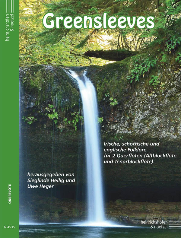 Greensleeves - 25 Irish, Scottish and English Folksongs for 2 Recorders