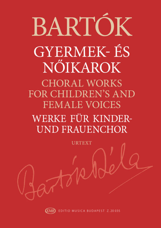 Bartók: Choral Works for Children's and Female Voices