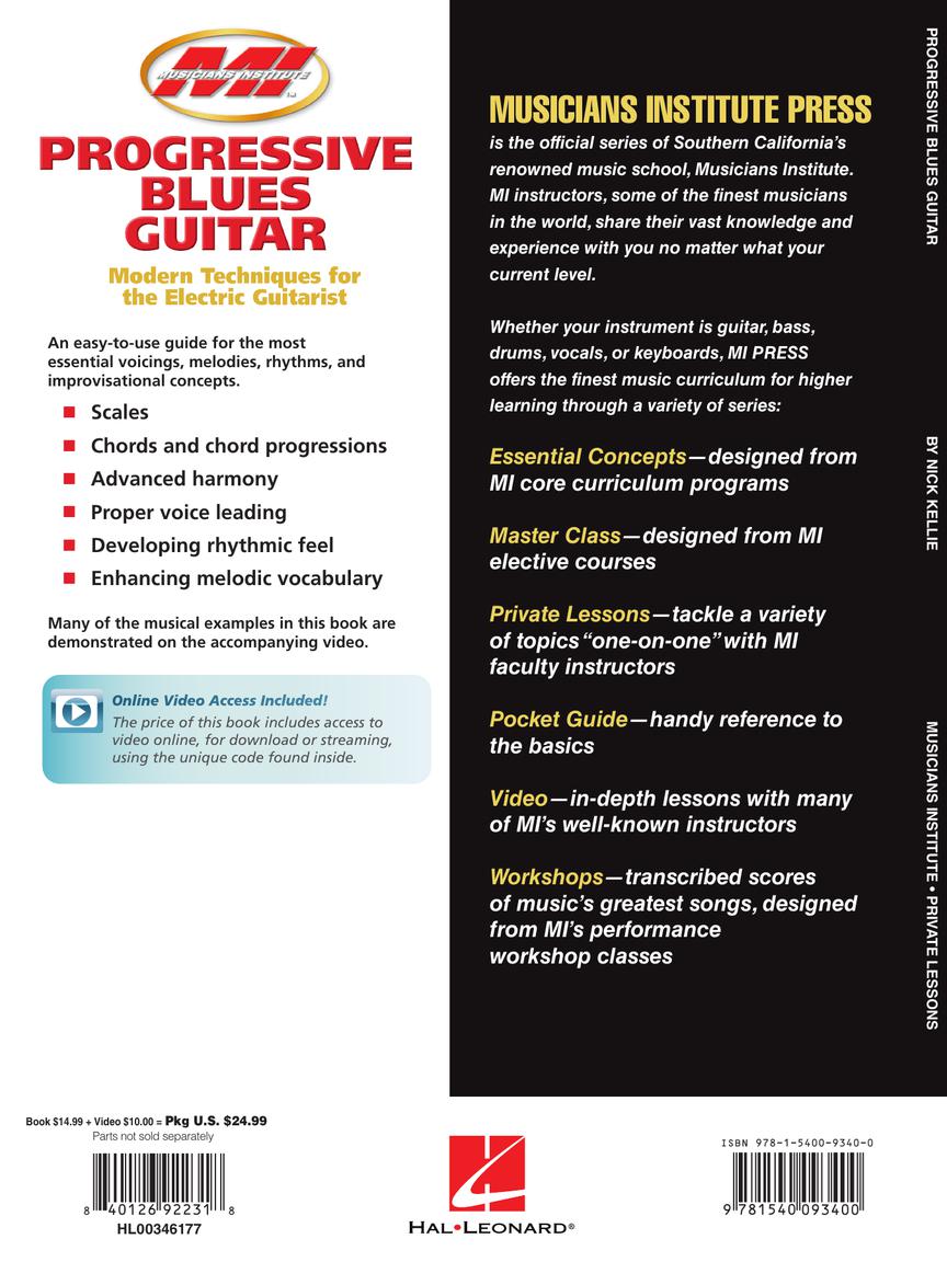 Kellie: Progressive Blues Guitar