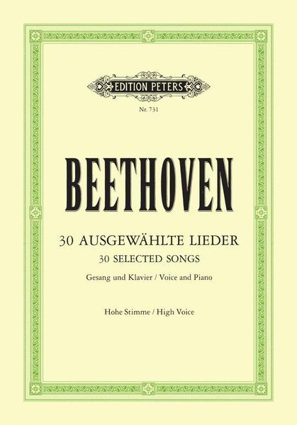 Beethoven: 30 Selected Songs