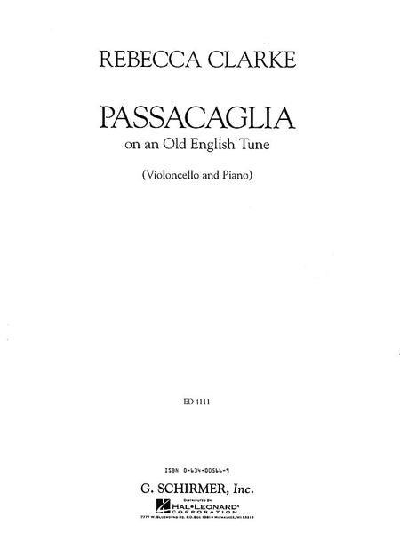 Clarke: Passacaglia