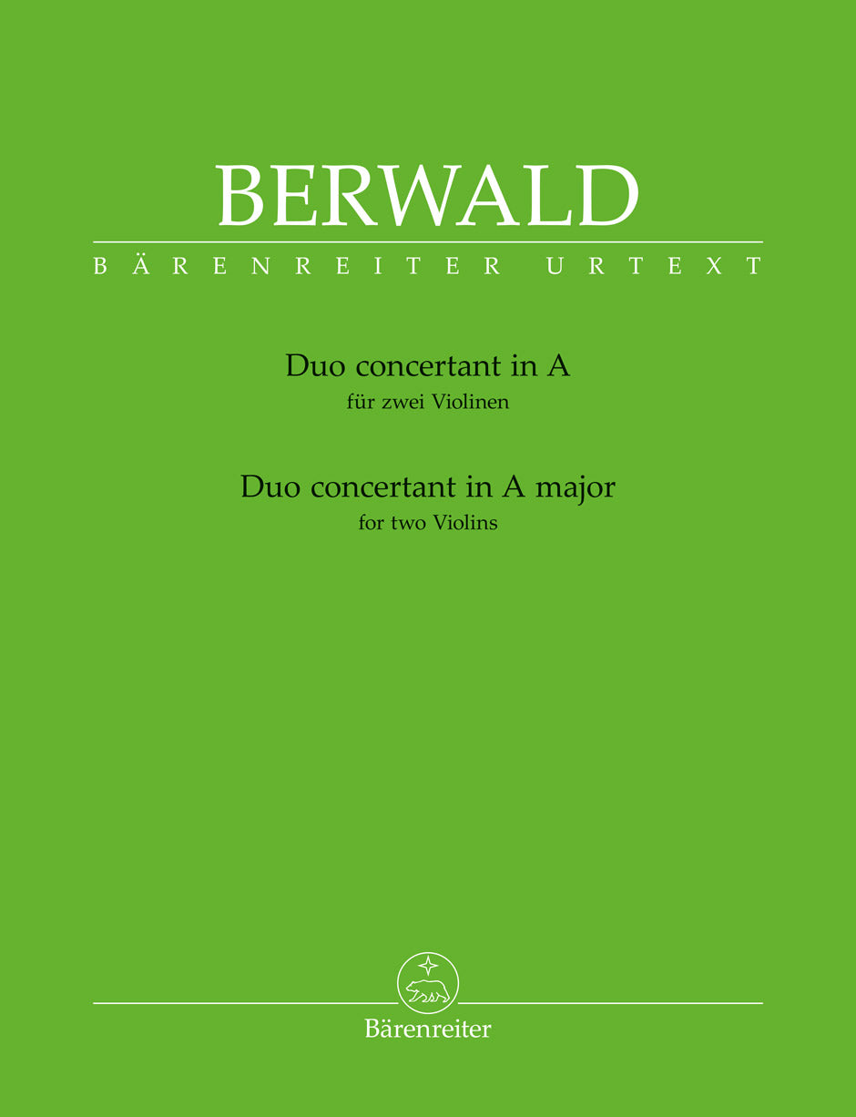 Berwald: Duo concertant in A Major
