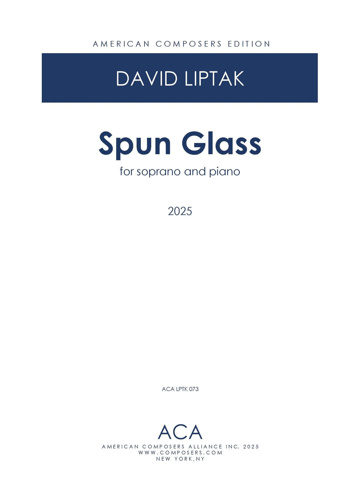 Liptak: Spun Glass