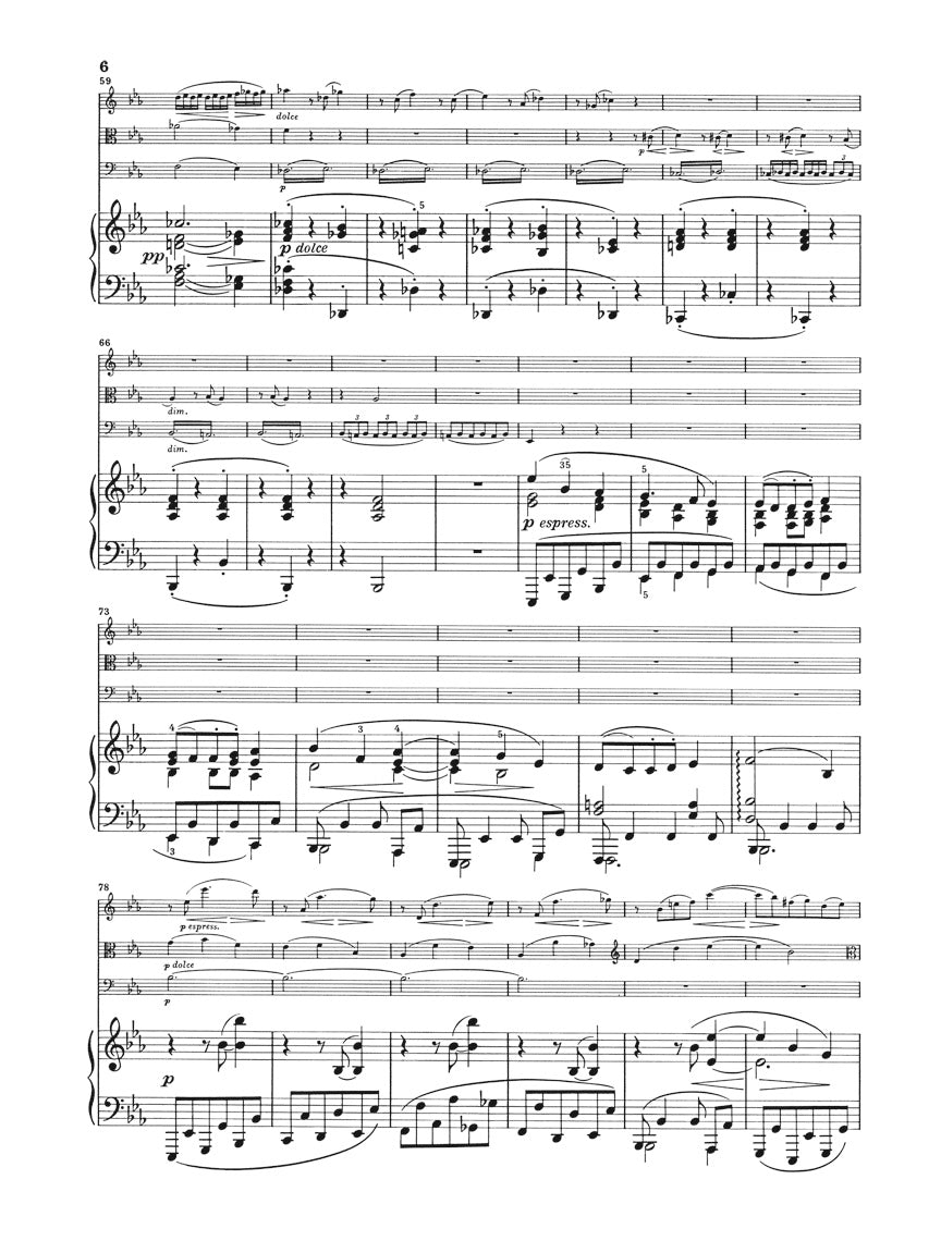 Brahms: Piano Quartet in C Minor, Op. 60