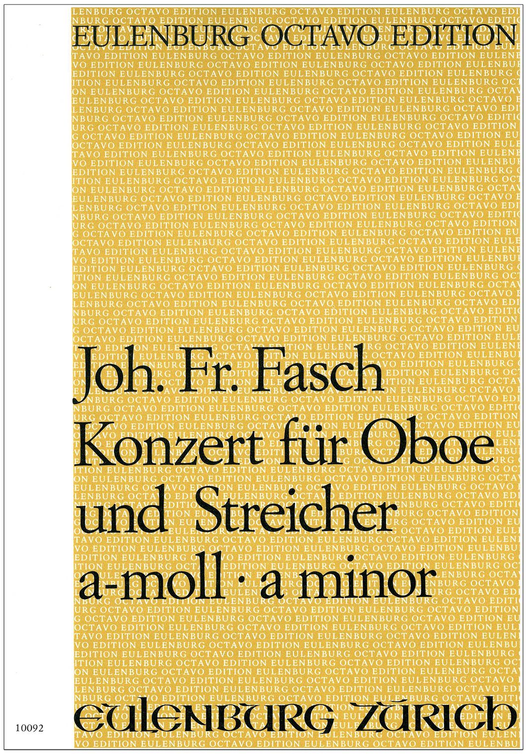 Fasch: Oboe Concerto