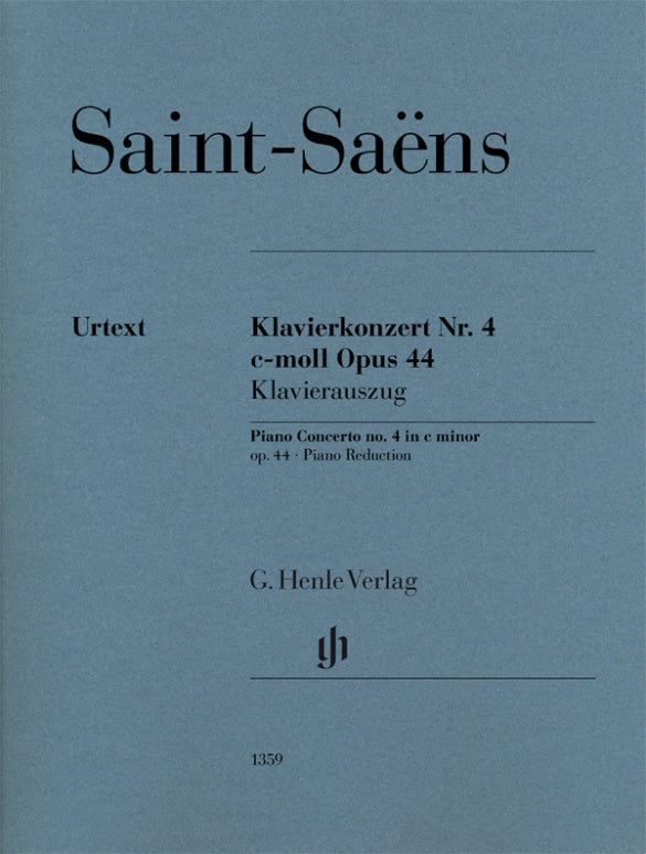 Saint-Saëns: Piano Concerto No. 4 in C Minor, Op. 44