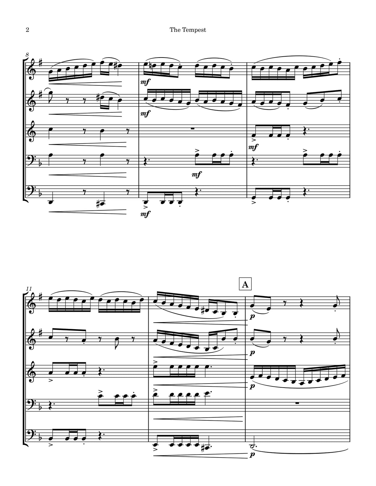 Oliverio: The Tempest