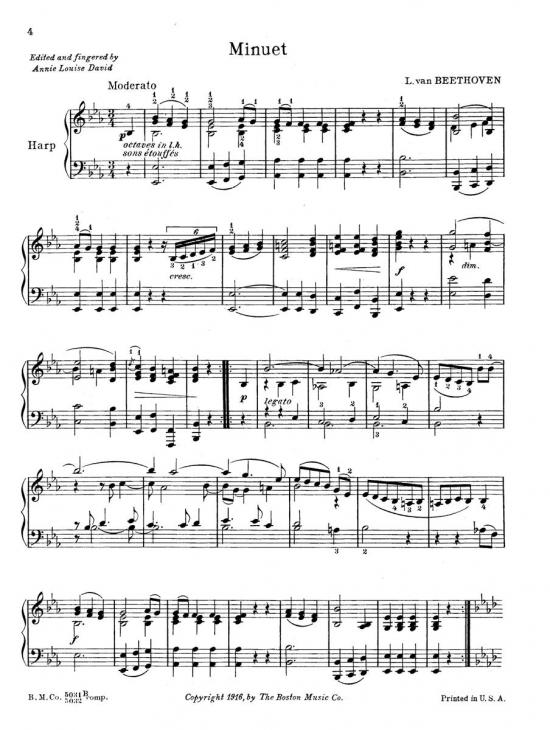 Album of Solo Pieces for the Harp - Volume 2