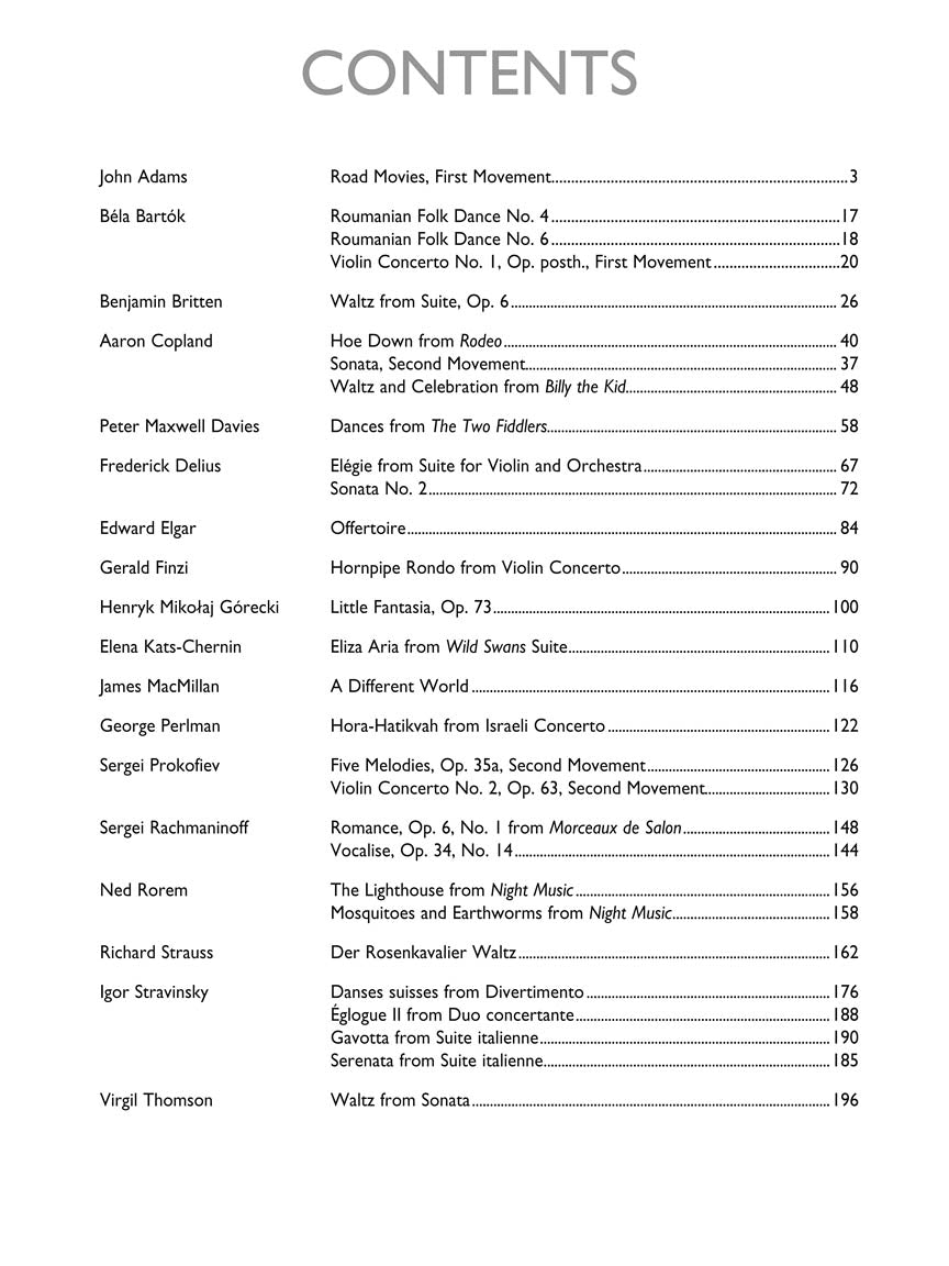 The Boosey & Hawkes Violin Anthology