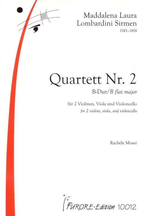 Sirmen: String Quartet No. 2 in B-flat Major