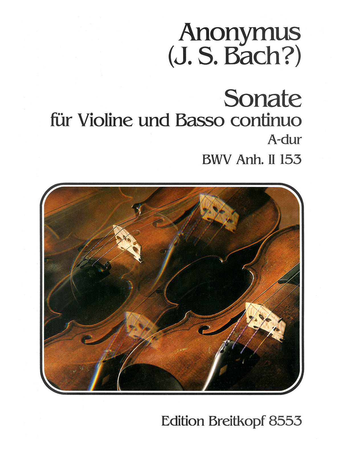Sonata in A Major, BWV Anh. II 153