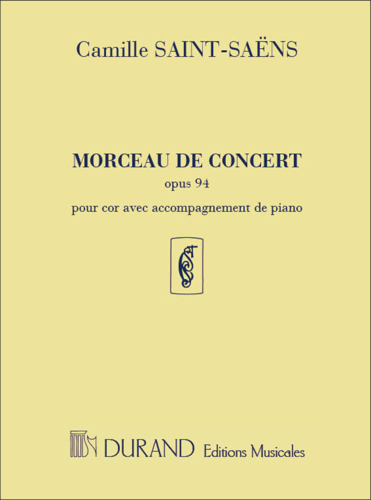 Saint-Saëns: Morceau de Concert, Op. 94